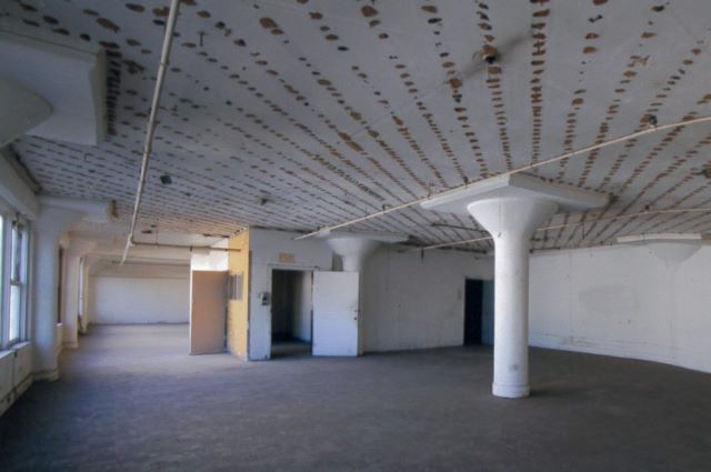 Before: view of residential floor prior to construction